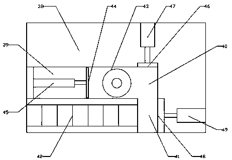 Domestic garbage density method sorting technology and device