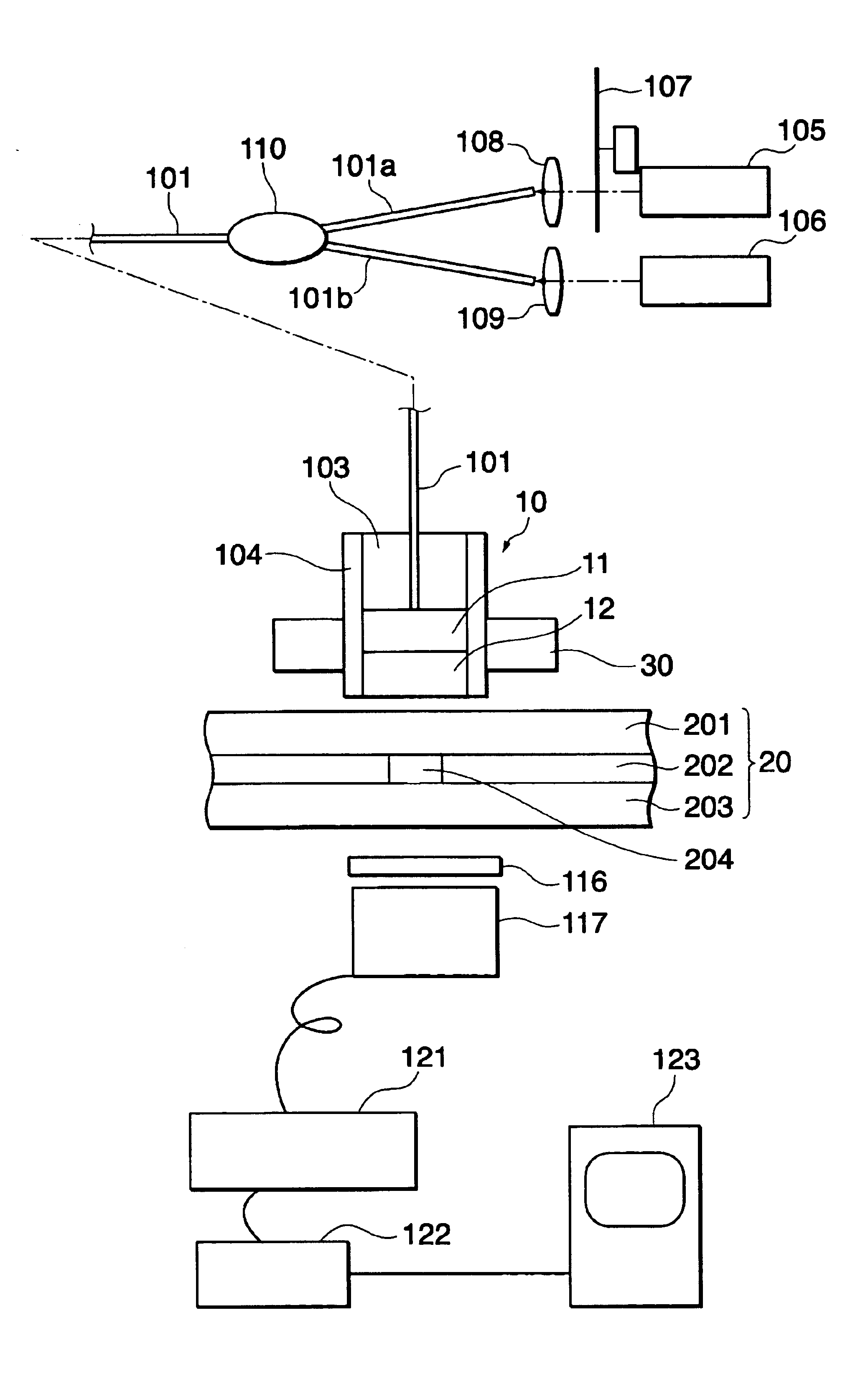 Gradient index rod lens unit and microchemical system having the same