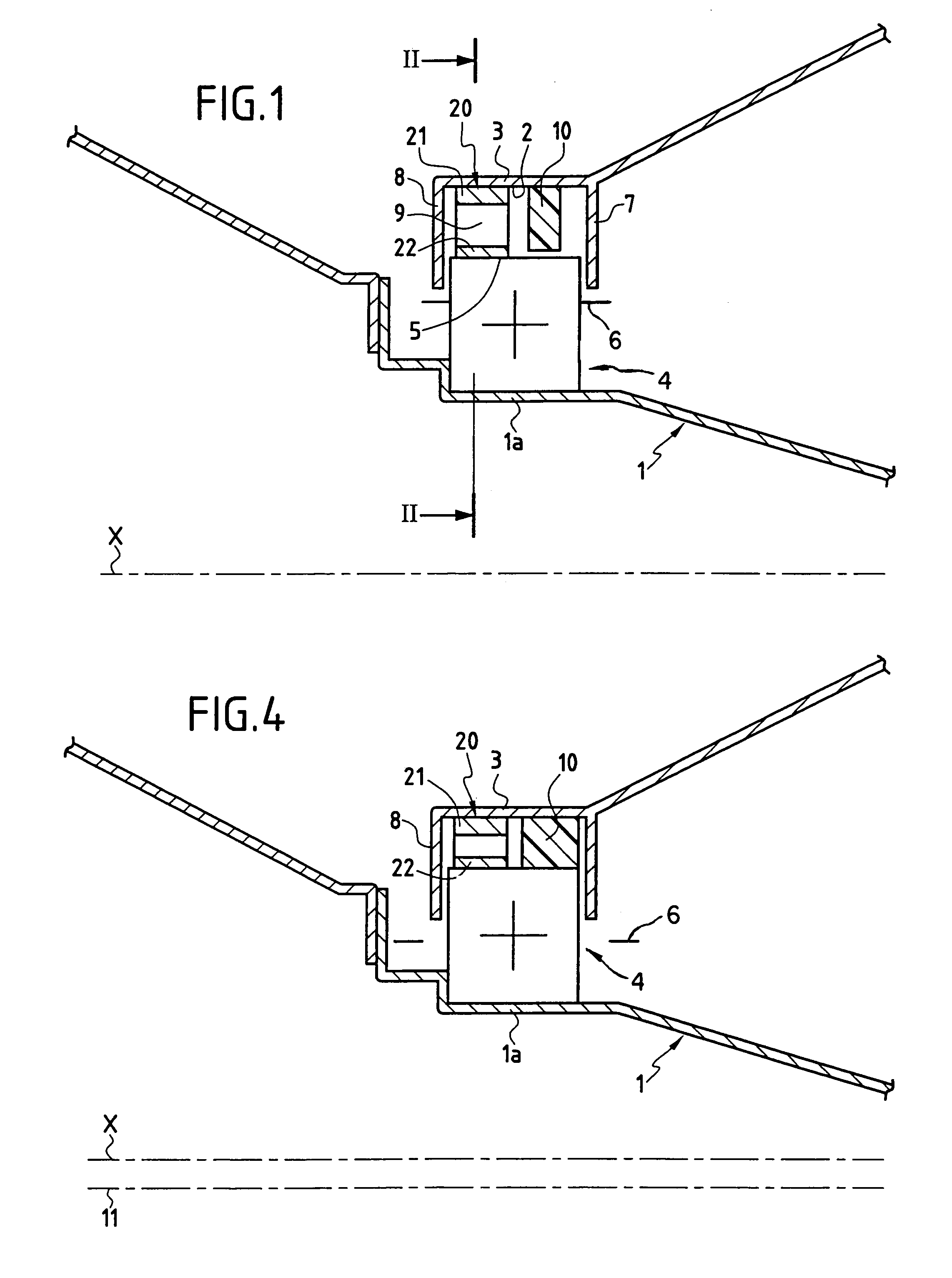 Rotor recentering after decoupling