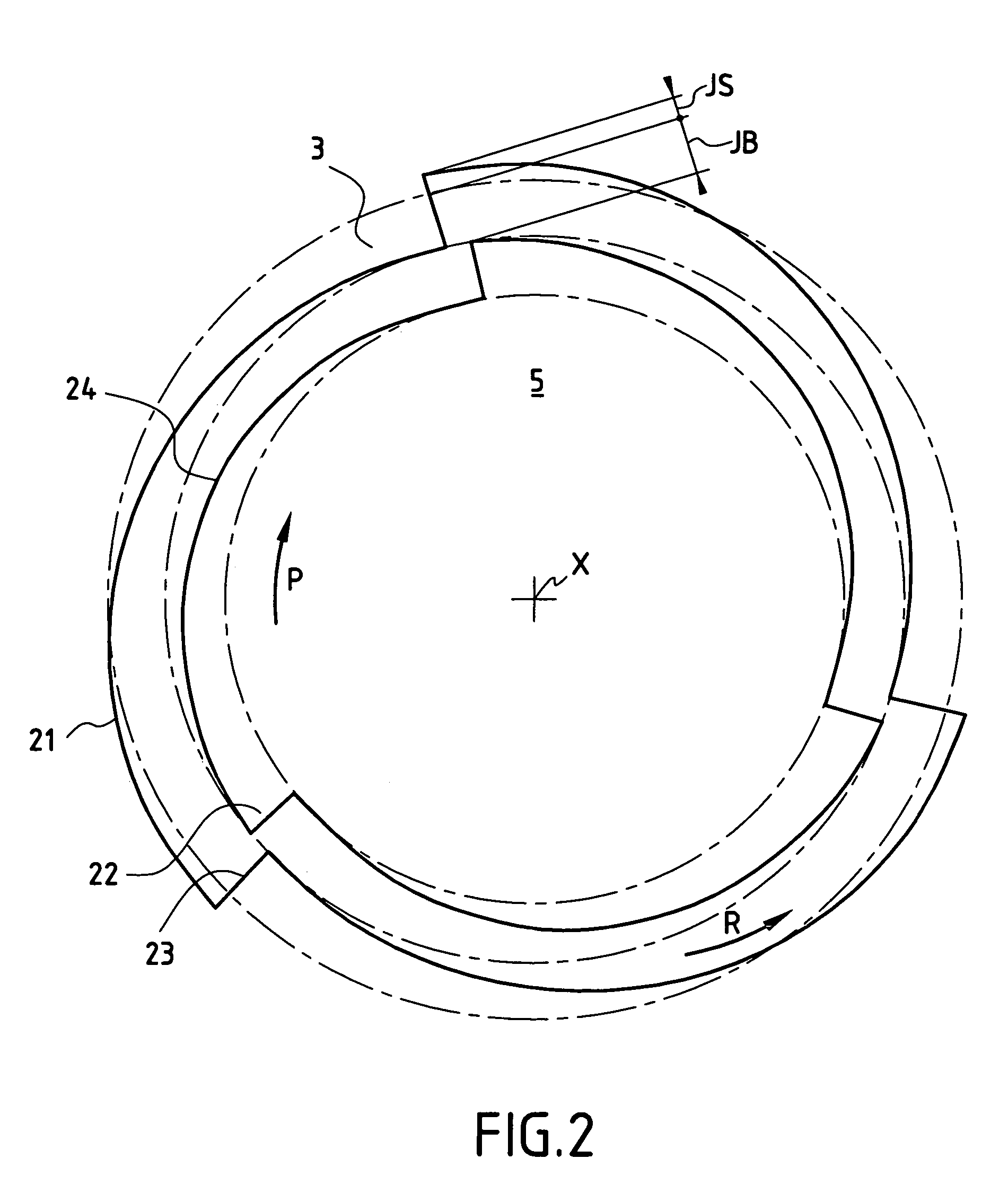 Rotor recentering after decoupling