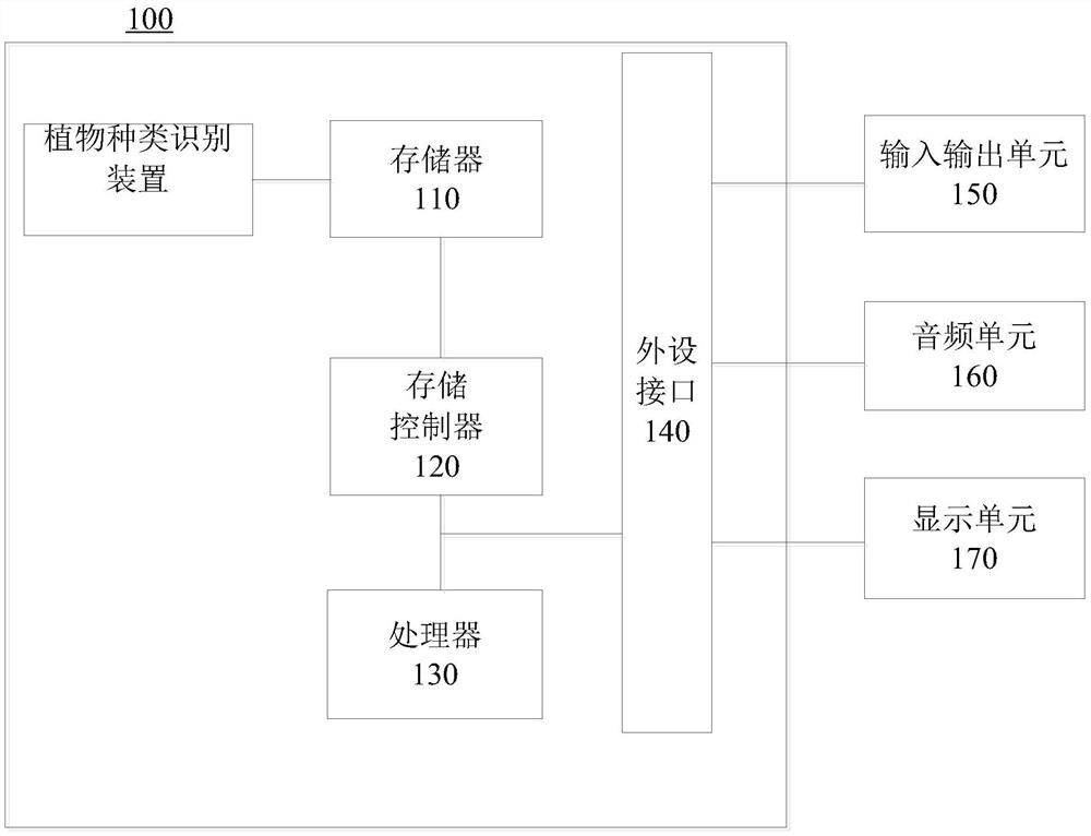 A plant species identification method and device