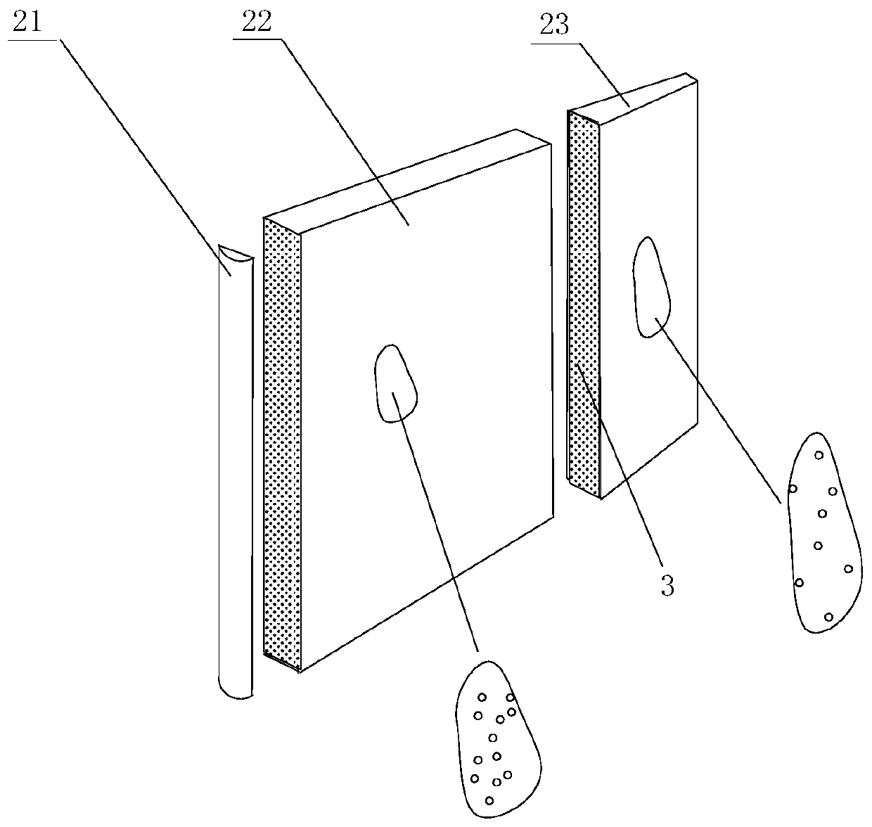 Sheet type silencer