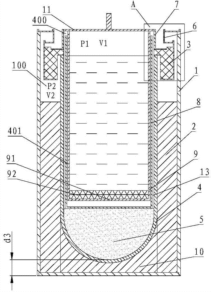 Sodium-sulfur cell