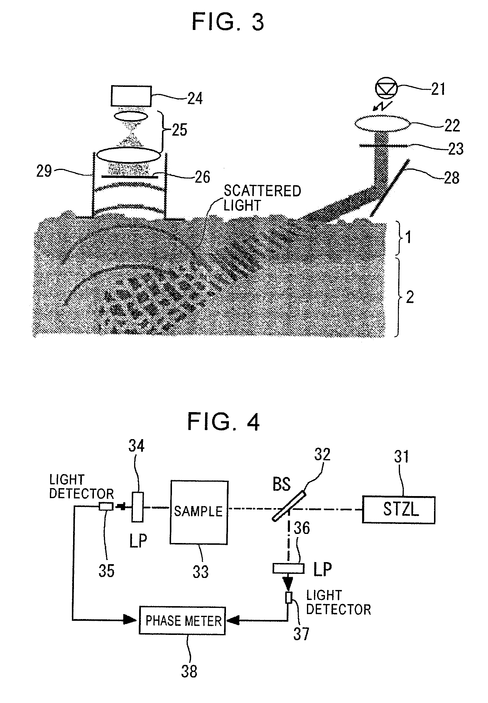 Living-tissue pattern detecting method, living-tissue pattern detecting device, biometric authentication method, and biometric authentication device