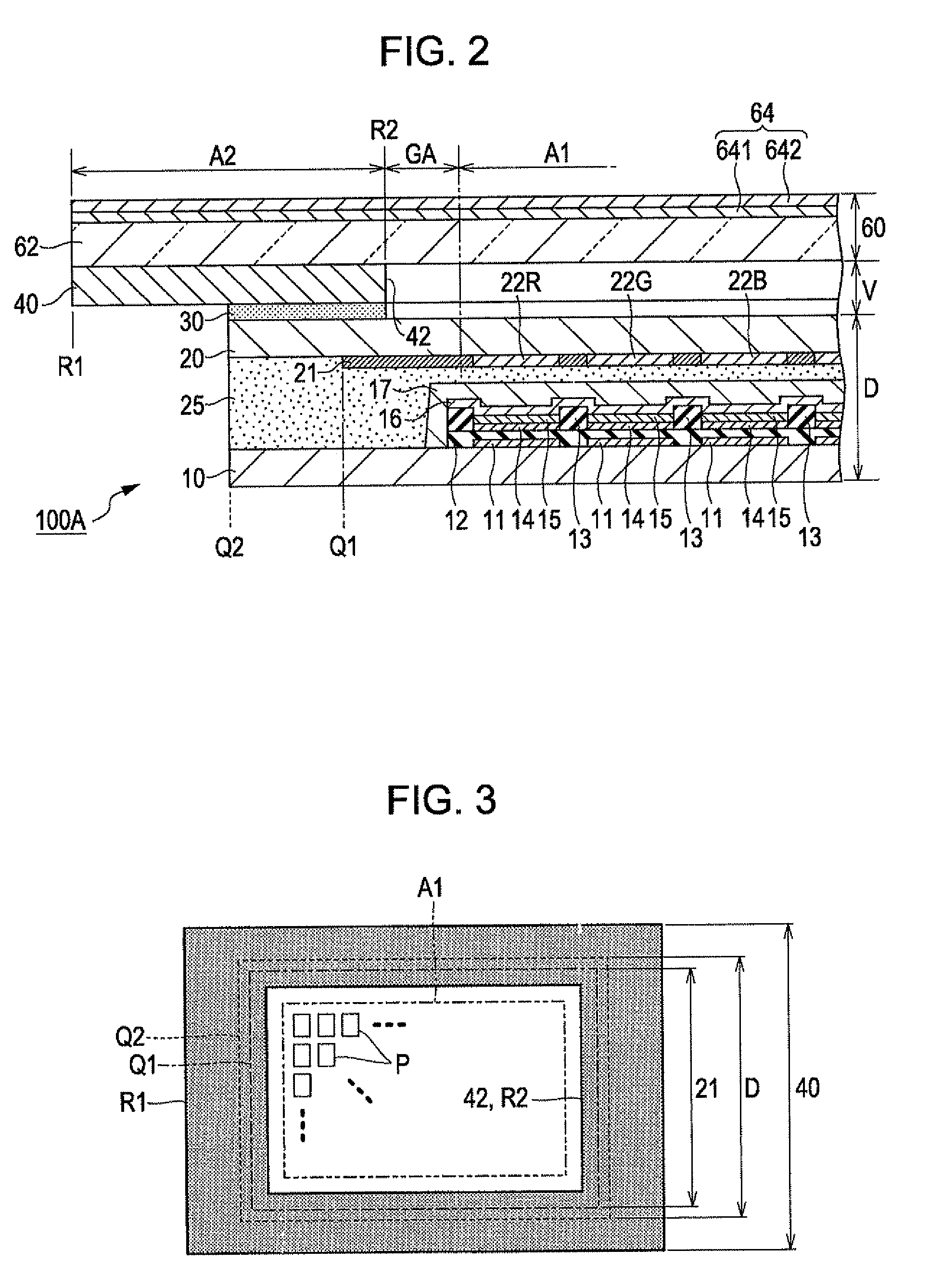 Display device and electronic apparatus