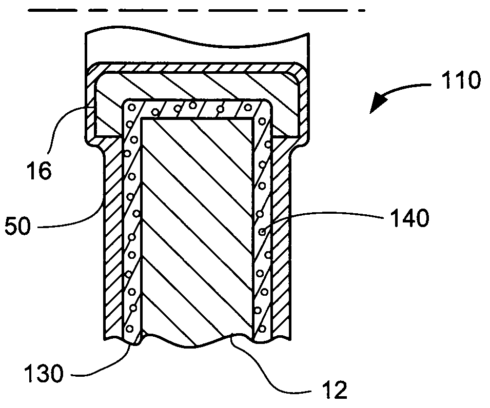 Light colored cylinder head gasket and method of producing