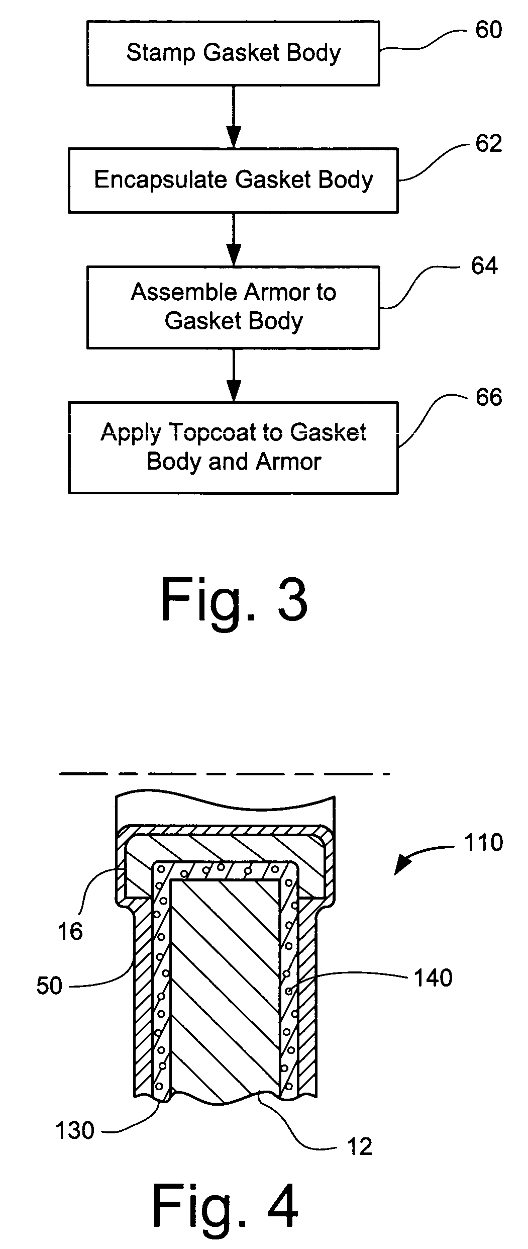 Light colored cylinder head gasket and method of producing