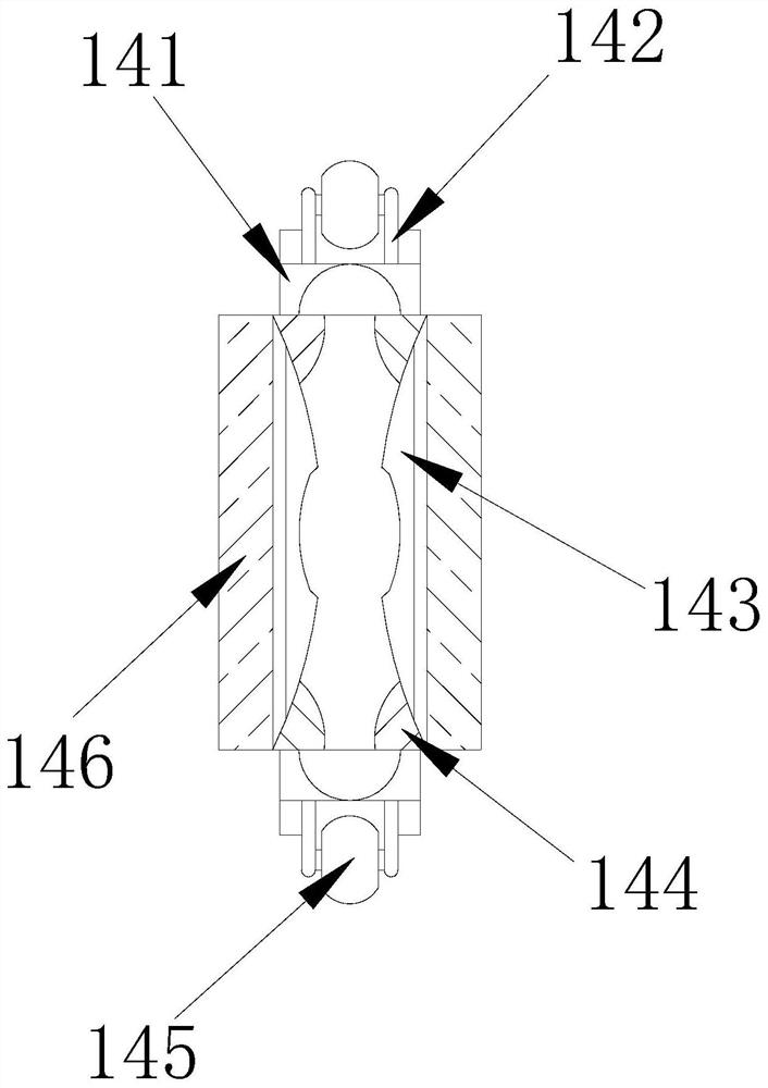 Film reading device for quickly reading film based on biological detection