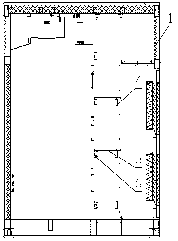 A compact frame structure suitable for svg