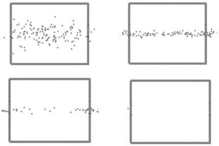 Crowd evacuation method in low-visibility environment