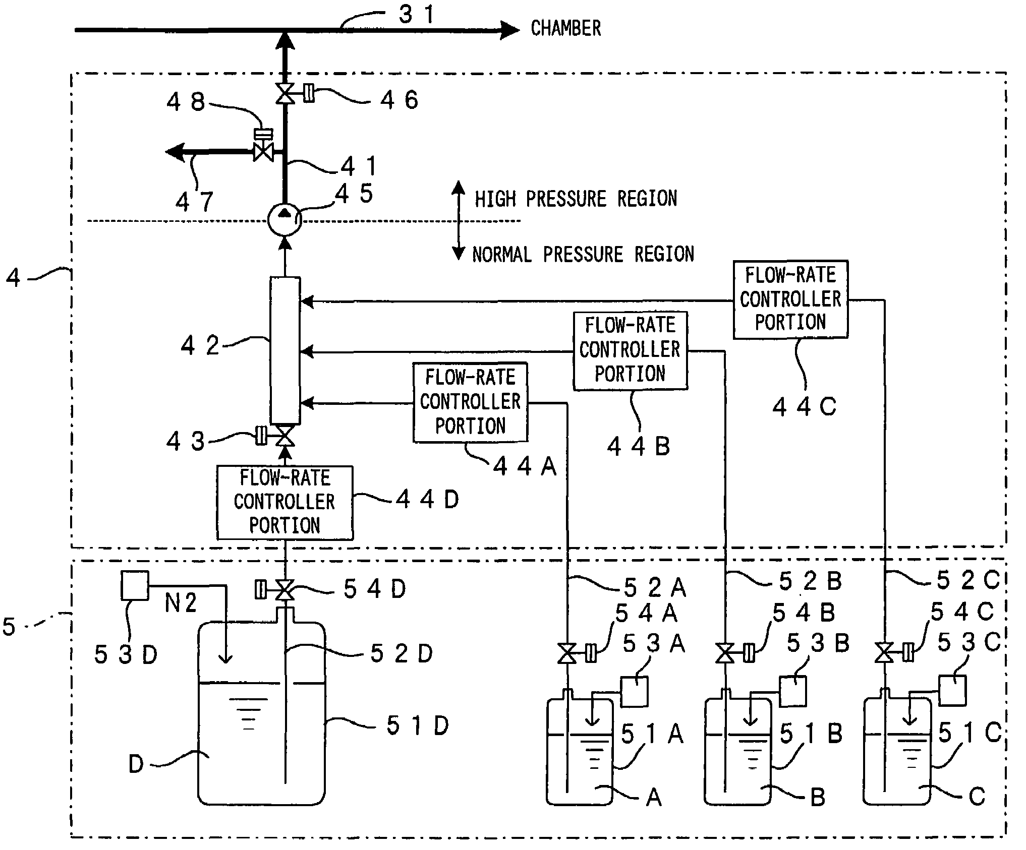 High-pressure processing apparatus and high-pressure processing method