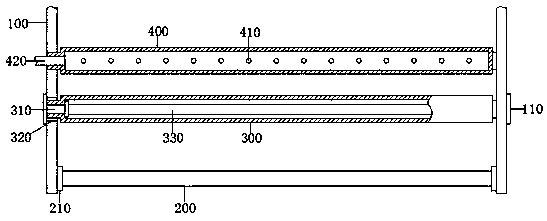 Efficient laminating mechanism of cutting bed