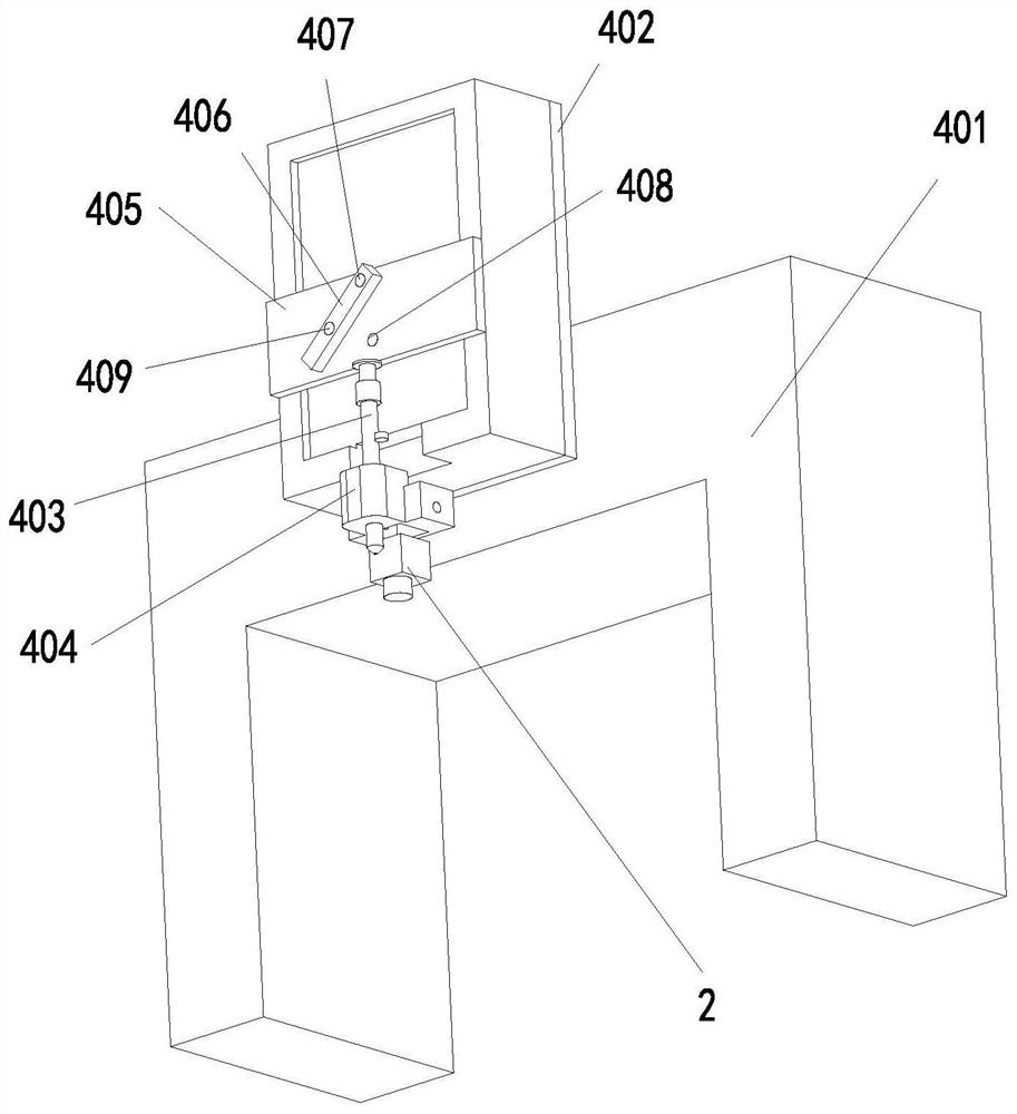 Automatic punching device and machining method for lyocell annular spinneret plate