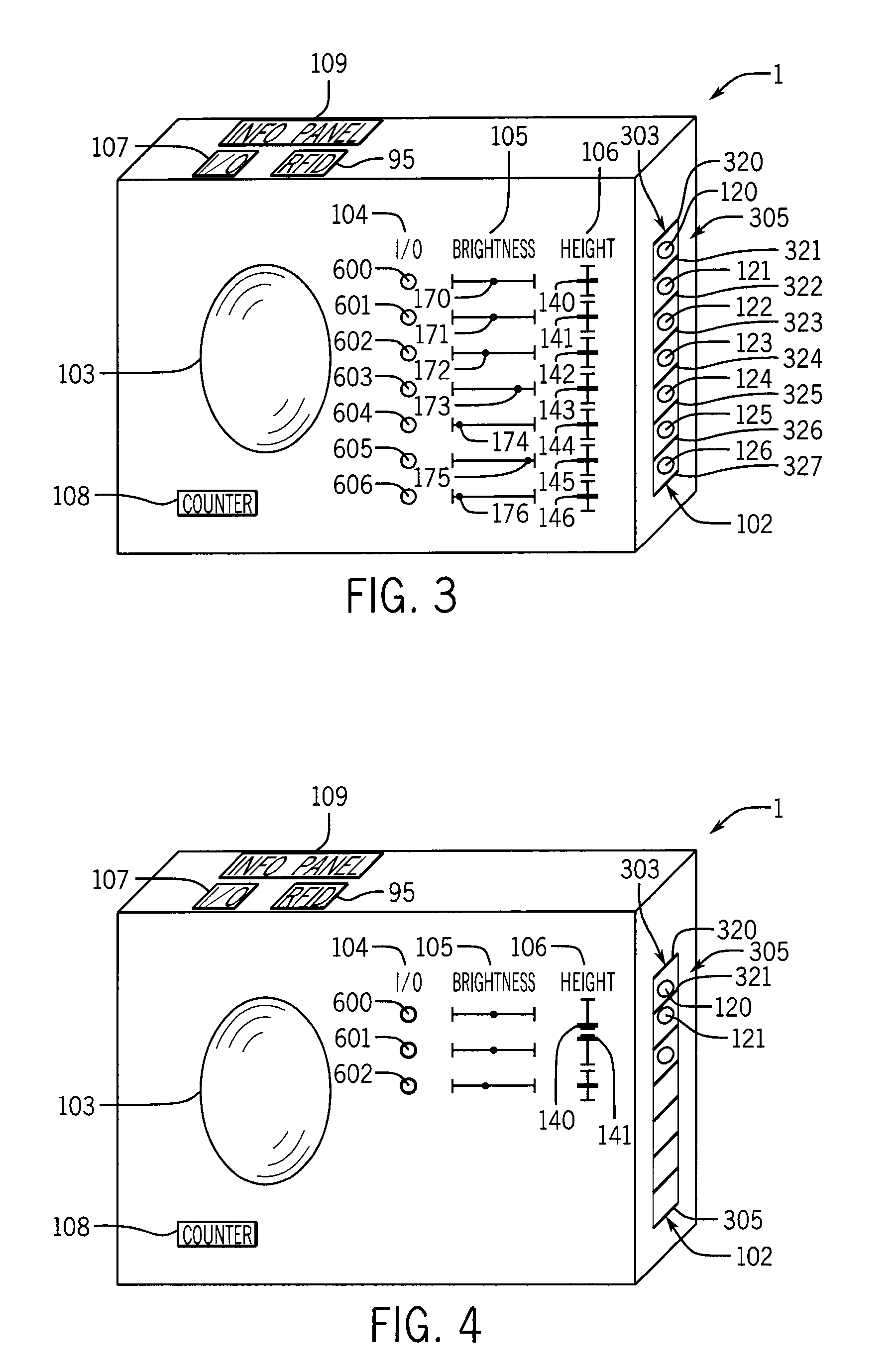 Hand held device with non-permanent LED line guides, bookmark, and hand support features