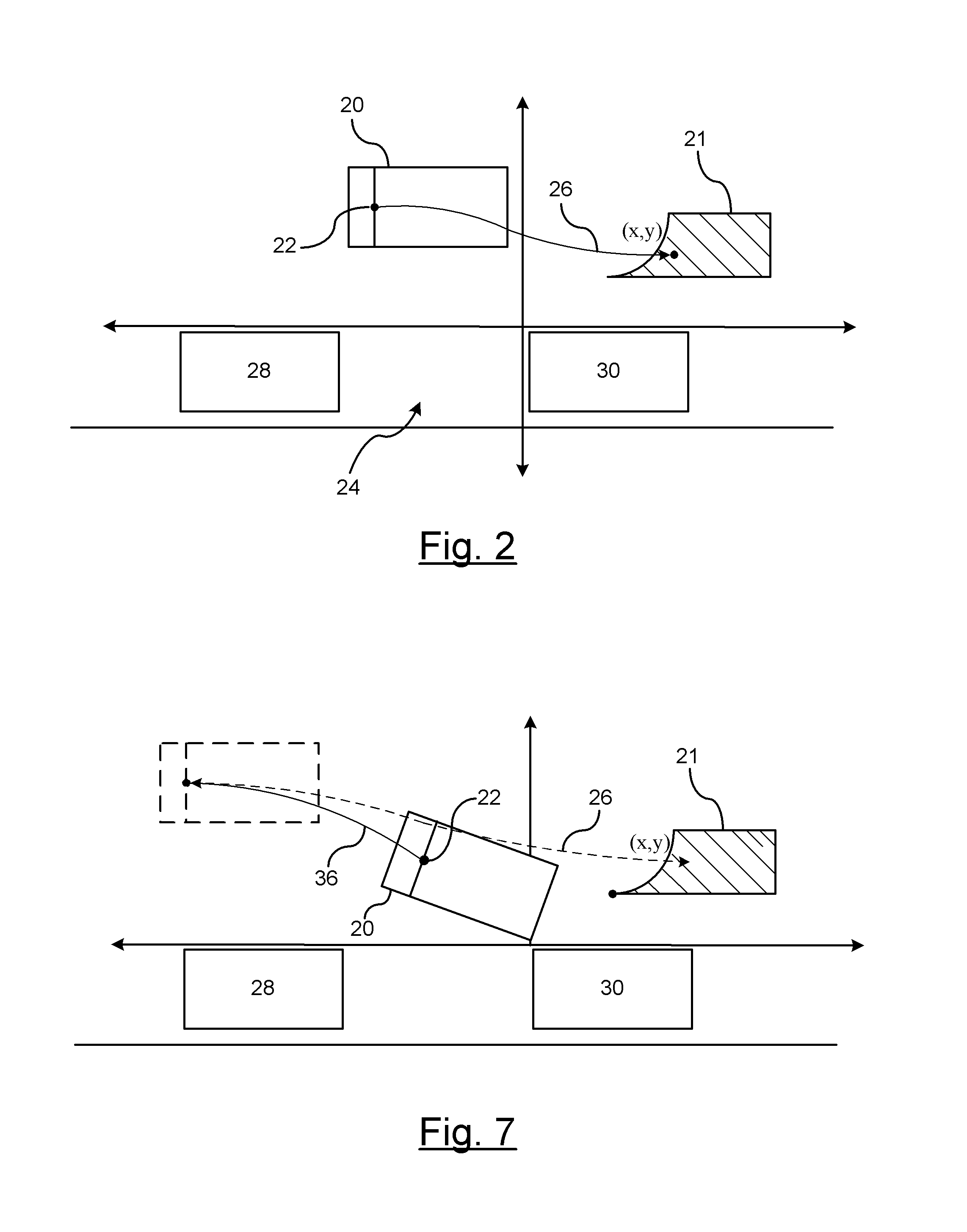 Directing vehicle into feasible region for autonomous and semi-autonomous parking