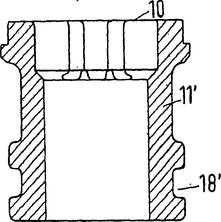 Heating body valve