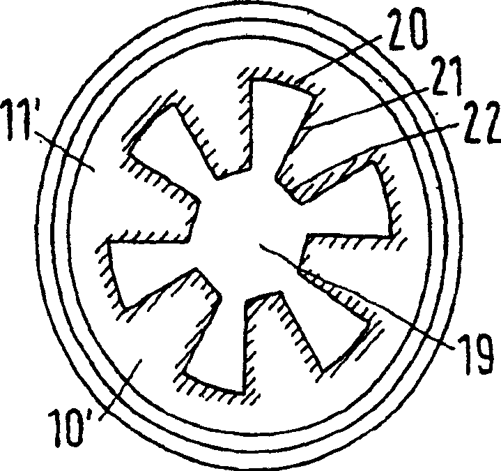 Heating body valve