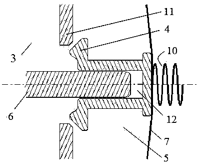 Method for highly reliably eliminating slow-down stall fault of airplane