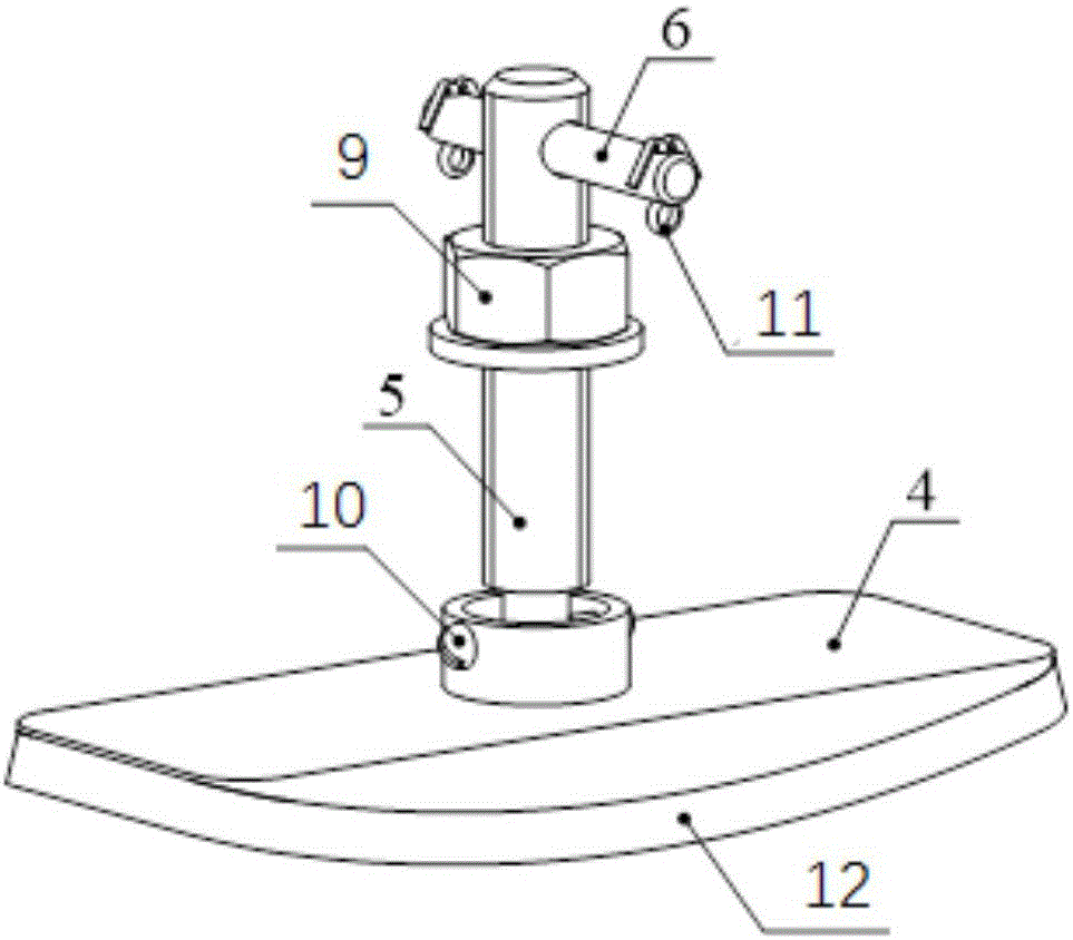 Embraced type sensor vibration reducing bracket with adjustable installing and pointing accuracy