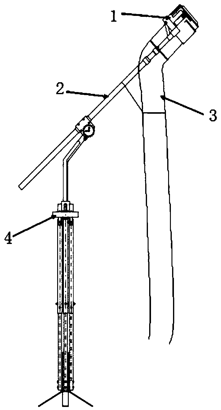 Semiautomatic apple picking machine