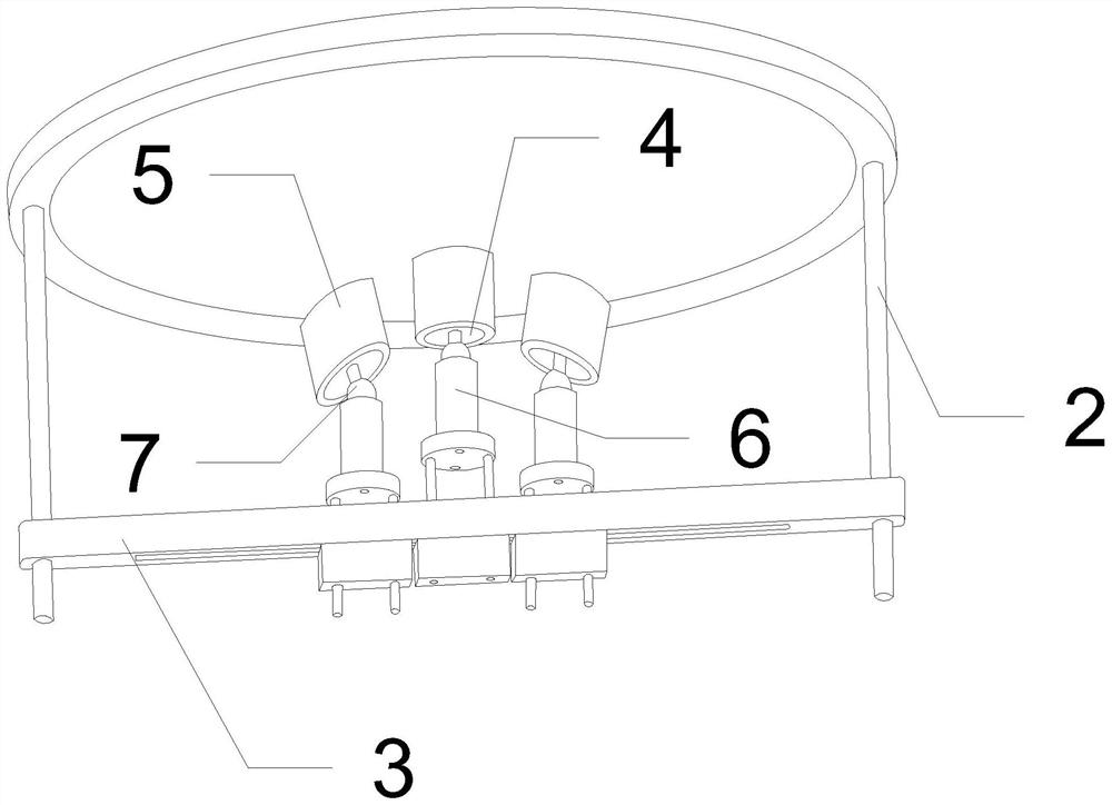 Mirror surface simulation tool capable of adjusting different curvatures