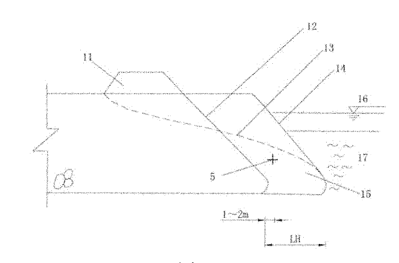 Method for building sea filling embankment