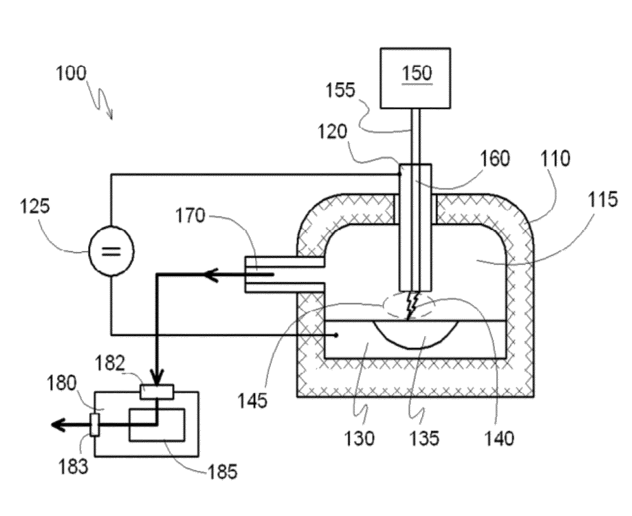 System and method for producing carbon nanotubes