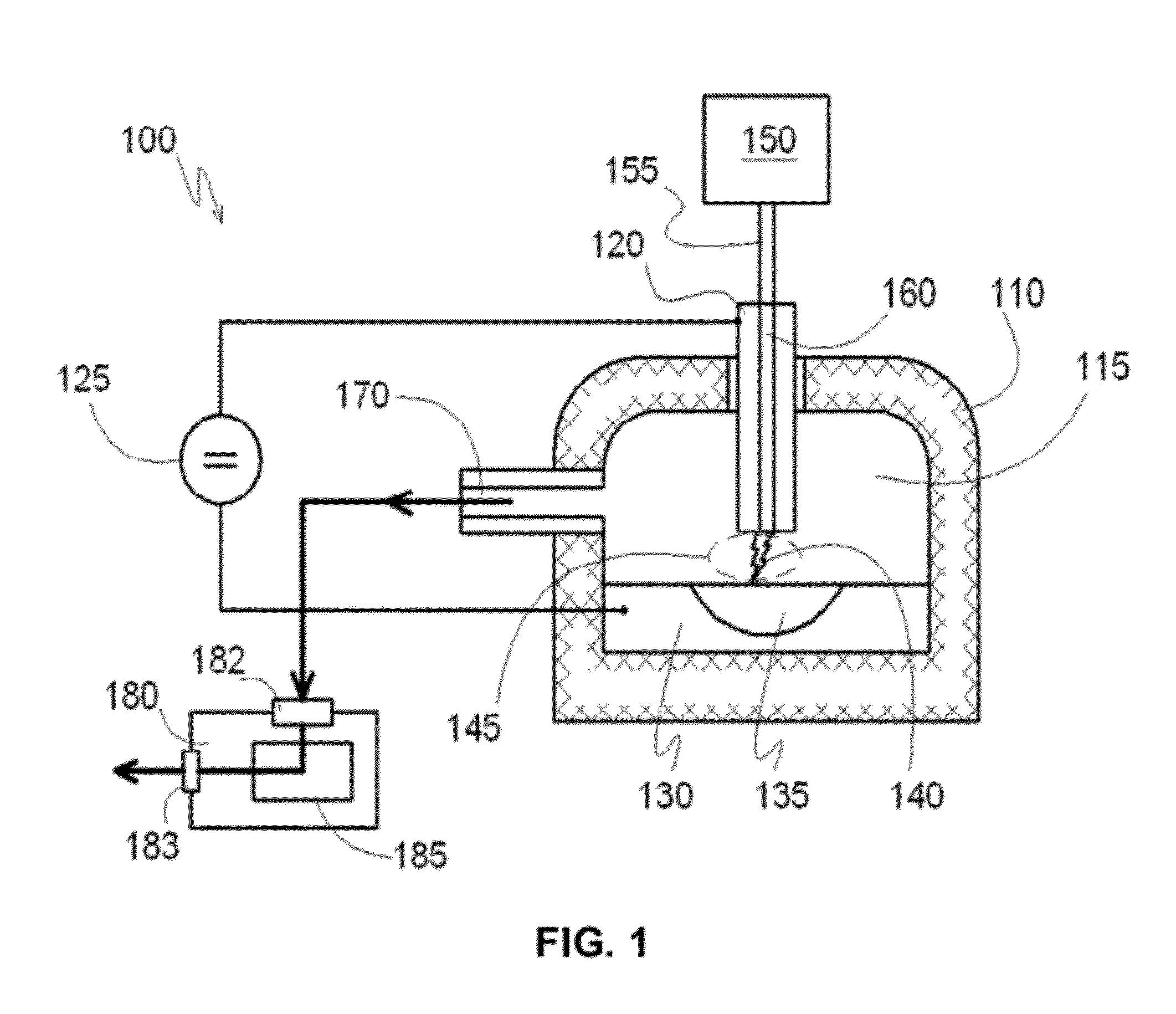 System and method for producing carbon nanotubes