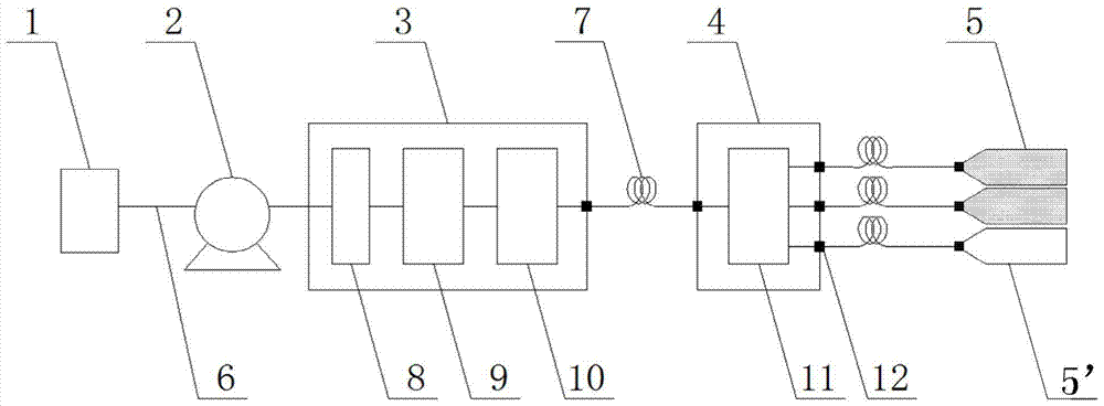 A laser full-face tunneling orientation positioning system