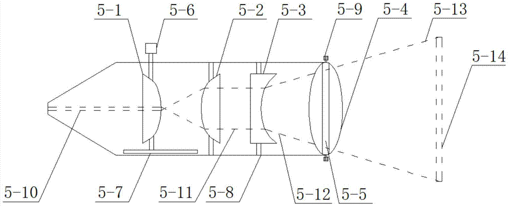 A laser full-face tunneling orientation positioning system