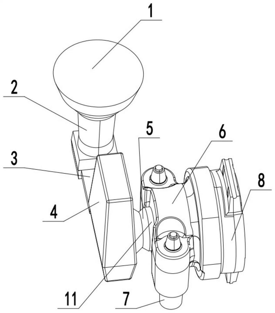 Chain wheel seat casting system