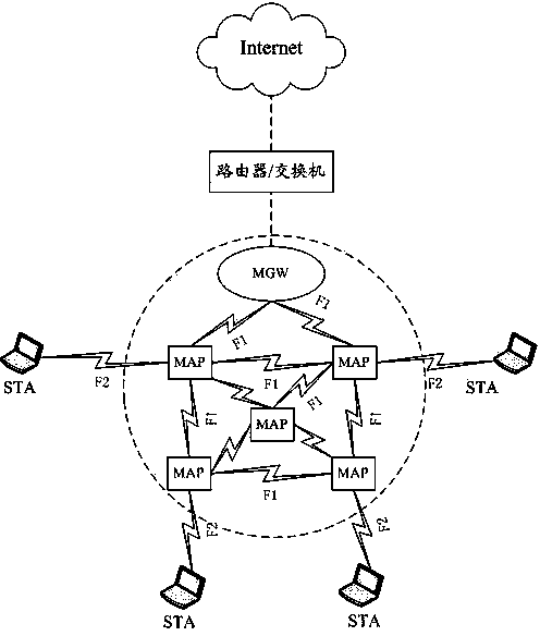 Wireless mesh network system