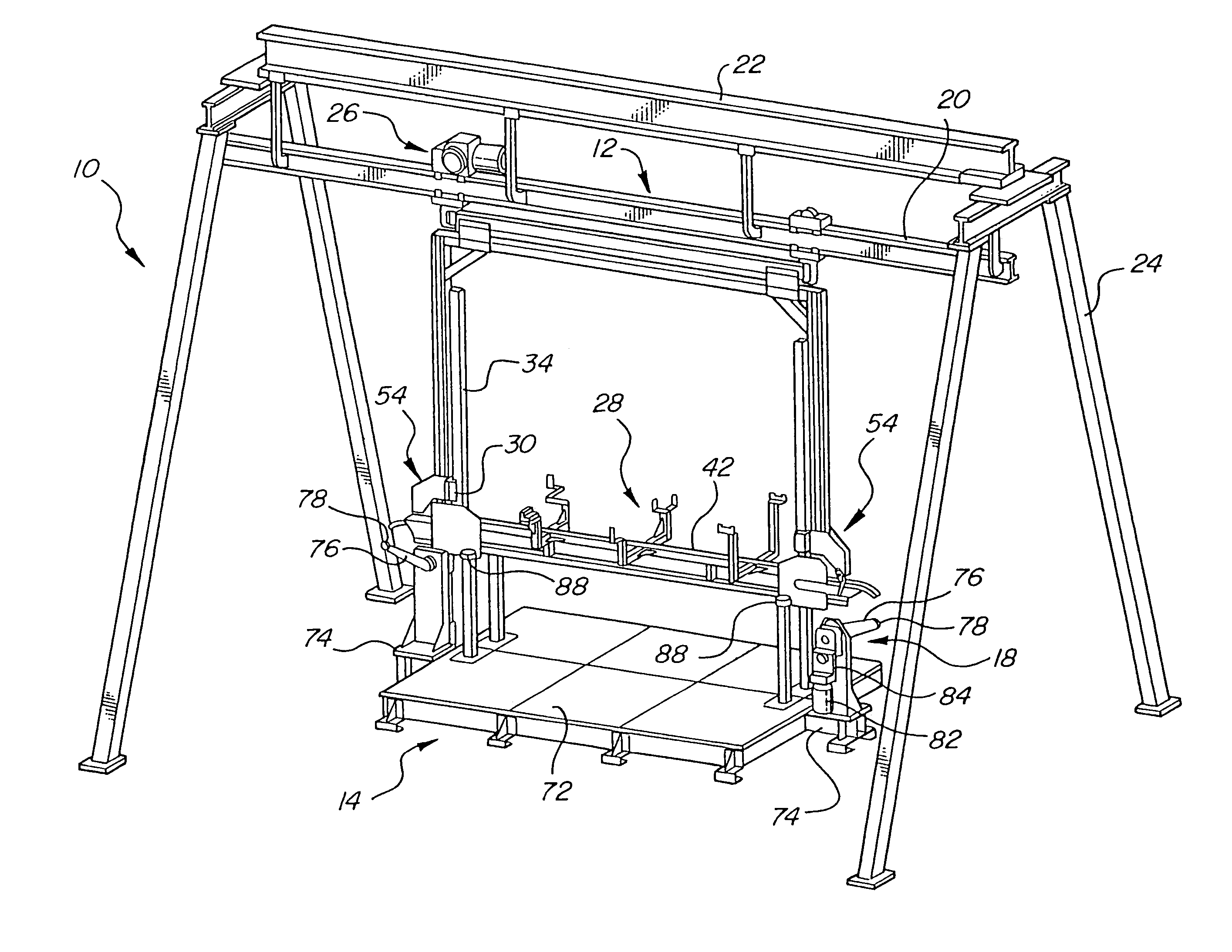 Flexible automotive assembly line method