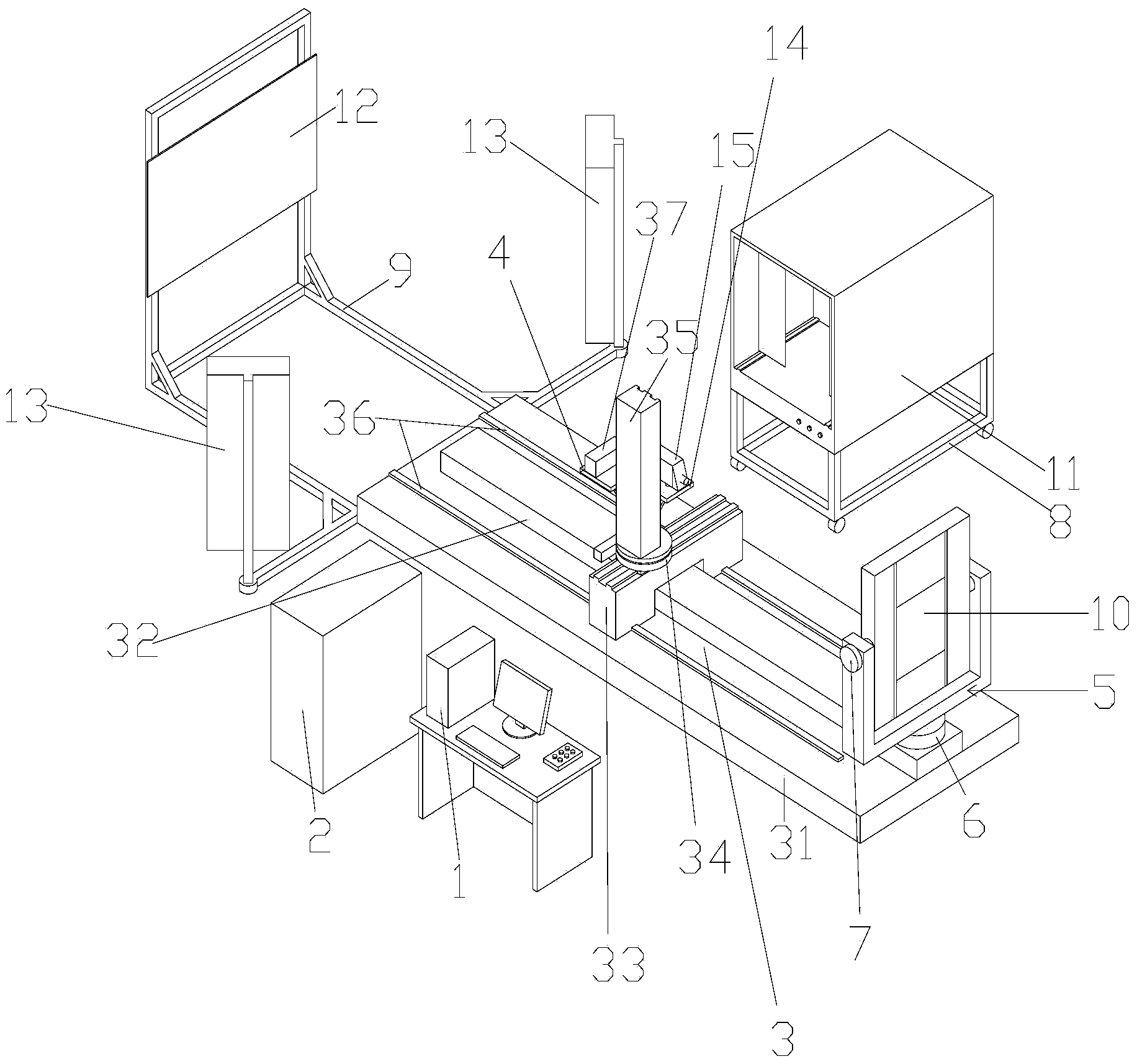 High definition camera overall characteristic detecting device and method