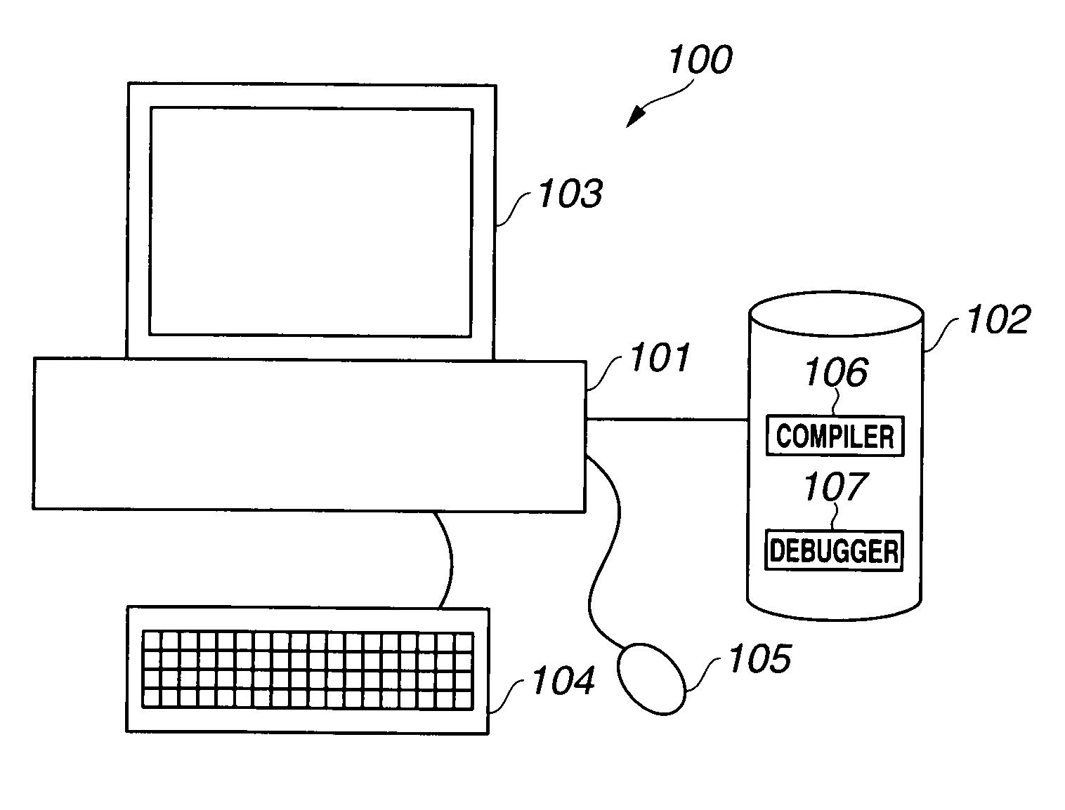 Debugging device and debugging method