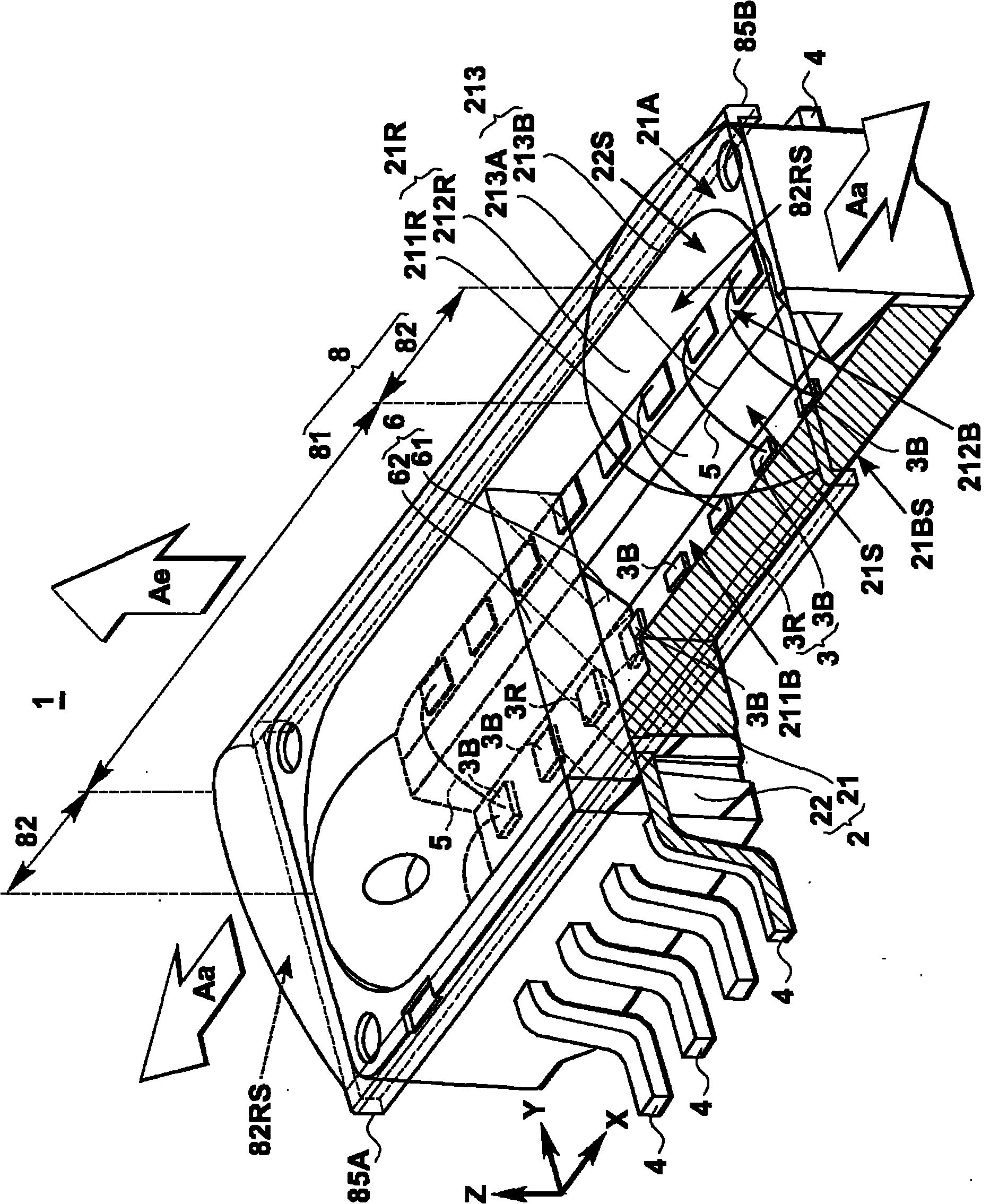 Light emitting semiconductor device, light emitting semiconductor module and lighting device