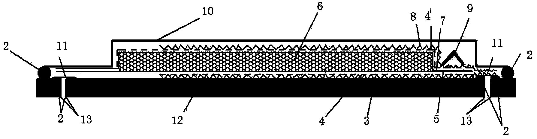 Manufacturing method for composite spar cap for wind power blade