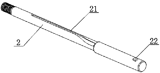 Well testing steel wire releasing tool