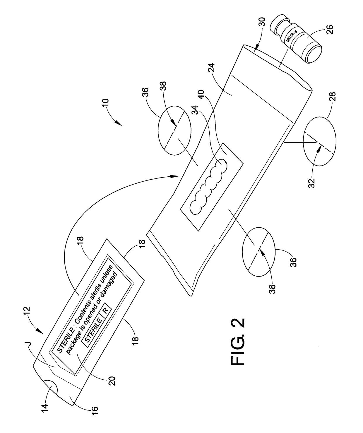 Sterile medication identification and labeling system