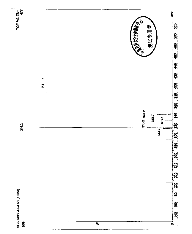 Preparation method, detecting method and application of moxifloxacin hydrochloride impurity