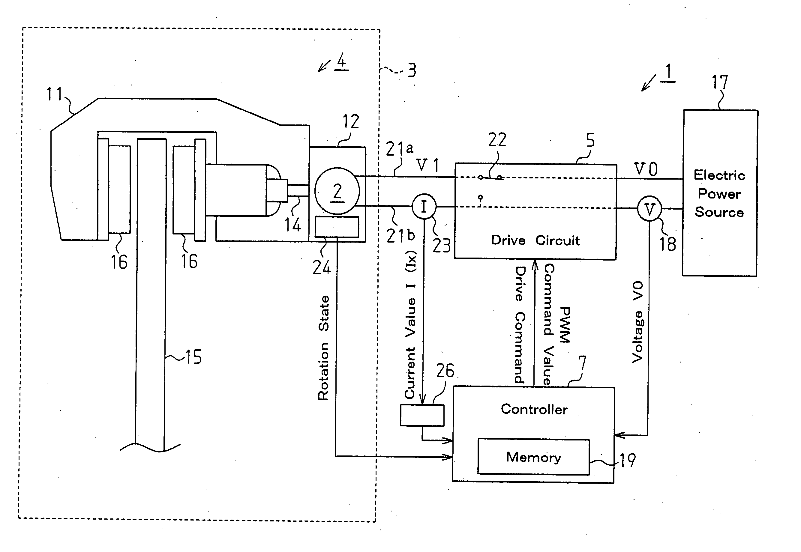 Electric parking brake system and method for controlling the same