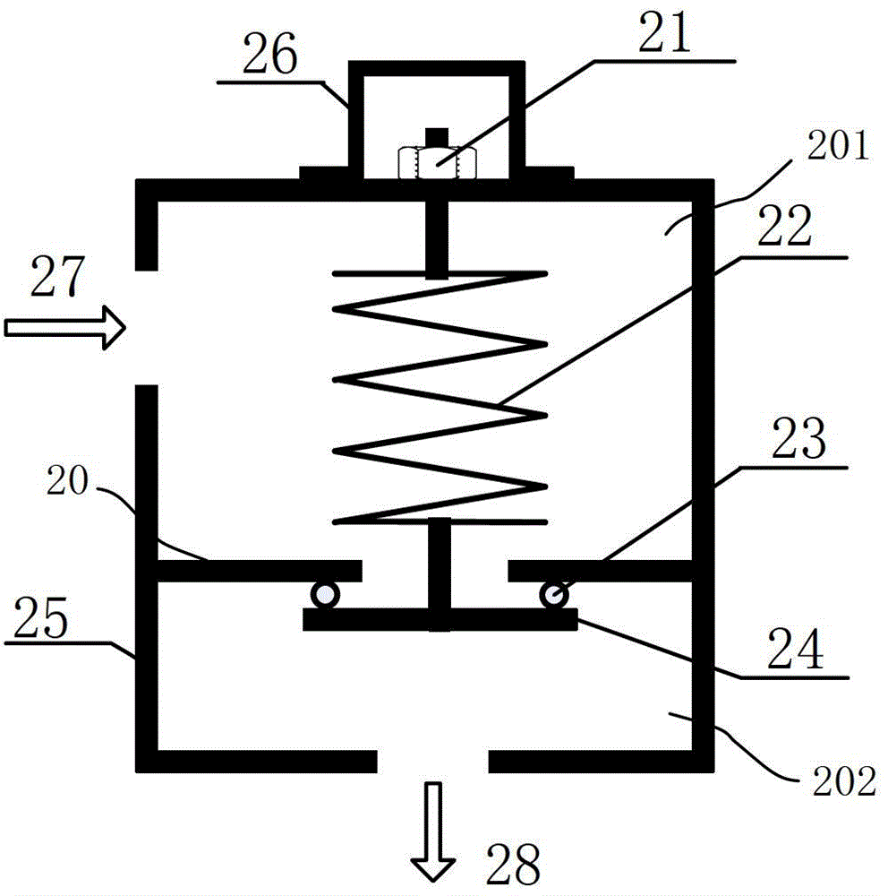 A superconducting magnet pressure relief valve and pressure relief system