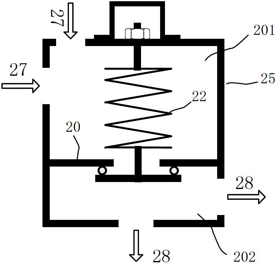 A superconducting magnet pressure relief valve and pressure relief system