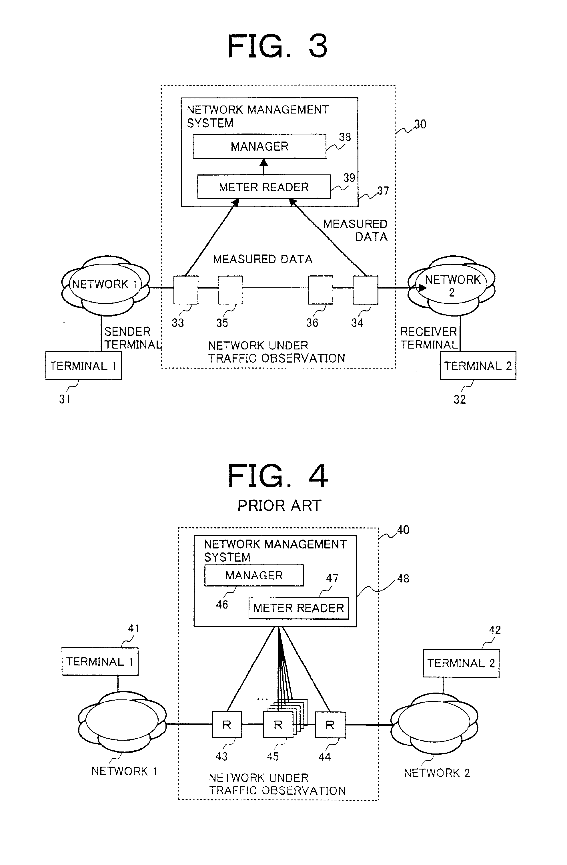 Method of monitoring quality of communication for each flow