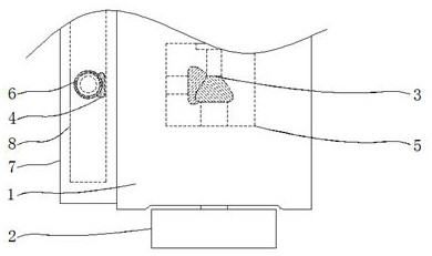 A heat-dissipating detachable converter based on photoelectric switching network server