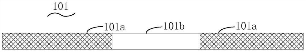 Screen module, display module and terminal equipment