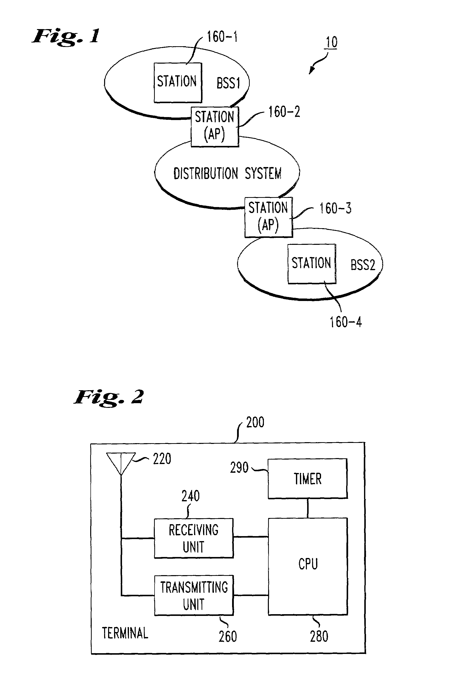 Interference suppression methods for 802.11