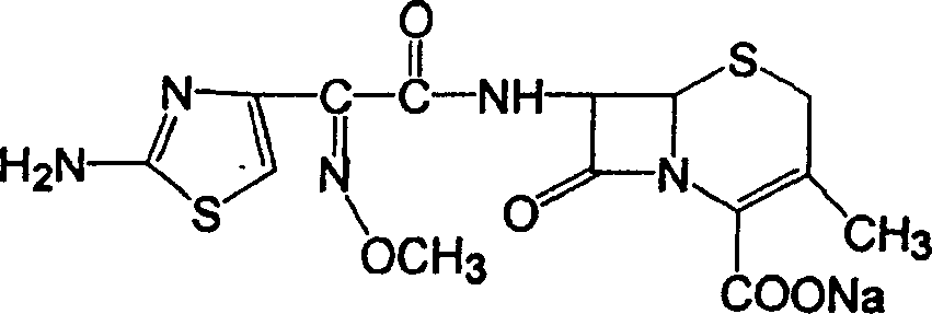 Compound medicinal preparation for treating pneumonia infection disease and its preparation method