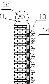 Novel sink type oil storage device