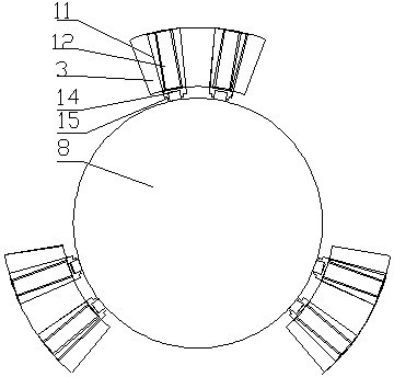 Novel sink type oil storage device